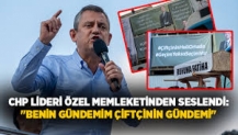 Özgür Özel memleketinden seslendi: Benin gündemim çiftçinin gündemi