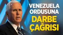 Pence'den Venezuela ordusuna çağrı