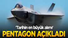 Pentagon açıkladı... 'Tarihin en büyük alımı'