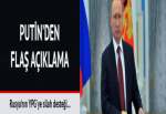 Putin'den Türkiye açıklaması: Kürtlere silah vermiyoruz