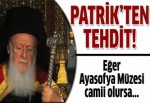 Rum patriğinden Ayasofya tehdidi