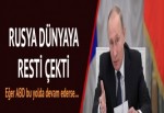 Rusya'dan ABD'ye: Karşılık veririz