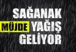 Sağanak yağış geliyor