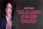 Sağlığa zararlı 60 bin ürün toplatıldı