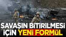 Savaşın bitirilmesi için yeni formül!