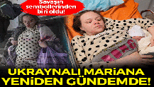 Savaşın sembollerinden biri olmuştu... Mariana doğum yaptı!