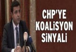 Selahattin Demirtaş’tan koalisyon sinyali