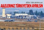 Son dakika haberi: ABD'den İncirlik'teki askerlerin ailelerine flaş çağrı