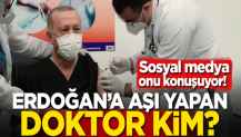 Sosyal medya onu konuşuyor! Erdoğan'a aşı yapan doktor kim?