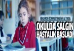 Suriye'de okullarda salgın hastalık başladı