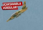 Suriye'de uçak düşürüp, pilotları esir aldılar!