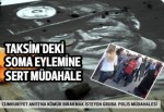 Taksim'de polis müdahalesi