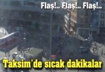 Taksim'de şüpheli paket paniği