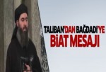 Taliban'dan Bağdadi'ye biat mesajı