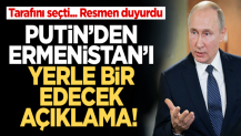 Tarafını seçti... Putin'den Ermenistan'ı yerle bir edecek açıklama!