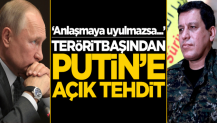 Teröristbaşı Mazlum Kobani'den Putin'e açık tehdit! "Anlaşmaya uyulmazsa..."