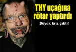 THY uçağında kriz