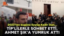 TİP'lilerle sohbet etti Ahmet Şık'a yumruk attı