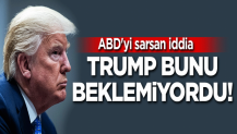 Trump bunu beklemiyordu! ABD'yi sarsan iddia