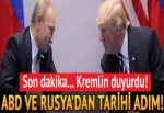 Trump ve Putin anlaştı!