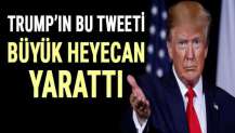 Trump'ın "Büyük bir şey oldu" açıklaması heyecan yarattı