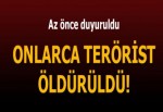 TSK duyurdu! El Bab'da onlarca terörist öldürüldü