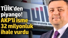 TÜİK'den piyango! AKP'li isme 32 milyonluk ihale vurdu