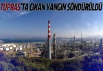 Tüpraş İzmir rafinerisinde çıkan yangın söndürüldü