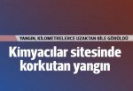 Tuzla'da korkutan yangın