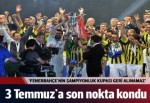 UEFA: Fenerbahçe'nin kupası geri alınamaz