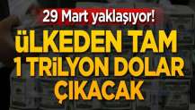 Ülkeden tam 1 trilyon dolar çıkacak! Tarih yaklaşıyor