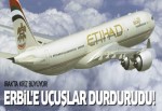 Ulusal Havayolları Erbil'e uçuşlarını iptal etti