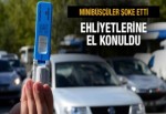 Uyuşturucu kullanan minibüsçüler yakalandı