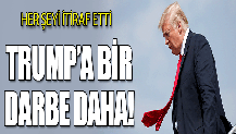 Ve Trump'a kötü haber! Başı dertte!