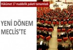 Yeni dönem Meclis'te