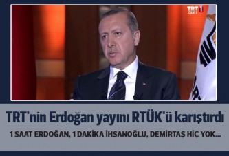 TRT'nin Erdoğan sevgisi RTÜK'te kavga çıkardı