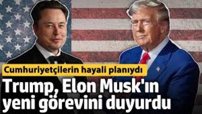 Trump, Elon Muskın yeni görevini açıkladı. Cumhuriyetçilerin hayali planıydı...