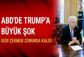 Trump sağlık sigortası tasarısını geri çekti