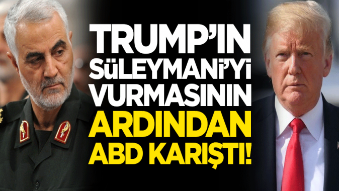 Trumpın Süleymani’yi vurmasının ardından ABD karıştı: Ülke savaşa sürükleniyor