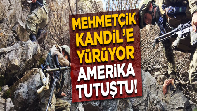 TSK Kandile yürüyor! ABDnin etekleri tutuştu