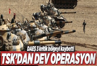 TSK'dan DAEŞ'e ağır darbe..