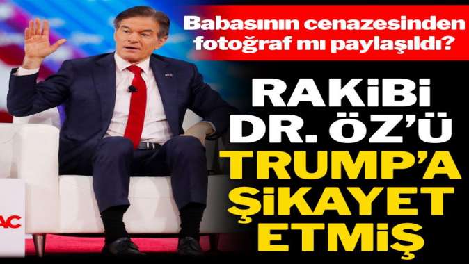 “Türk vatandaşlığını bırakırım” diyen Dr. Öz’ü Trump’a şikayet etmişler