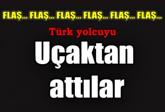 Türk yolcuya Fransız ayıbı