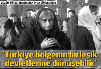 'Türkiye bölgenin birleşik devletleri olabilir'