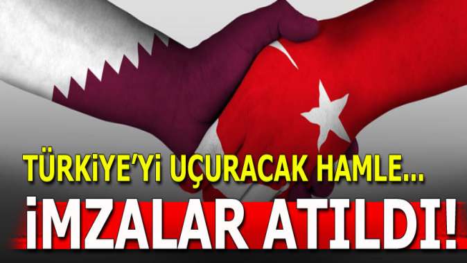 Türkiyeyi uçuracak hamle! İmzalar atıldı