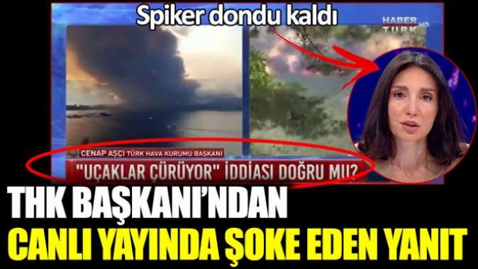 Habertürk ekranlarında Afşin Yurdakul, bakım sorumluluğu kimde diye sordu. THK Başkanı Cenap Aşçı ise, Bakım sorumluluğu Türk Hava Kurumunun kendisindedir dedi. Afşin Yurdakul ise yeni bir soru