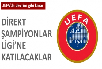 UEFA'dan devrim gibi karar