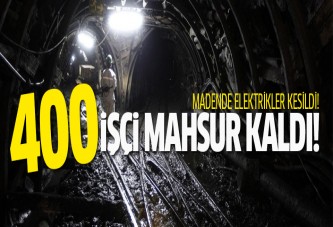 Ukrayna'da 400 maden işçisi mahsur