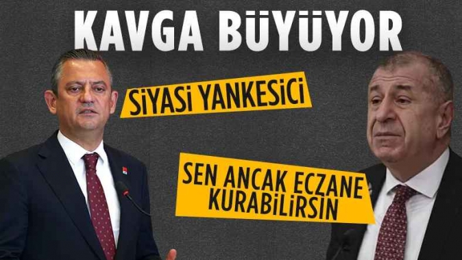 Ümit Özdağ'dan Özgür Özel'e: Sen ancak eczane kurabilirsin