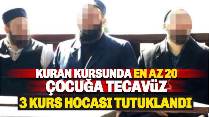 Ümraniyede Kuran kursunda en az 20 çocuk kurs hocaları tarafından